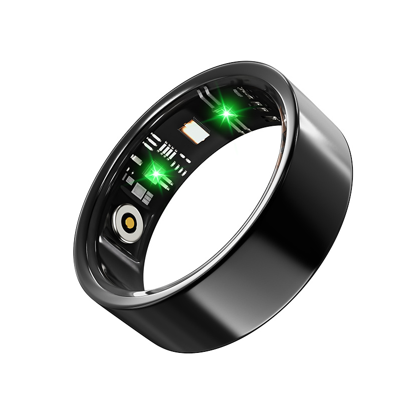 Smart Ring Health Tracker - Fitness Sleep Heart Rate Blood Oxygen Tracker Smart Ring For Men And Women,IP68 Waterproof Level Bluetooth Fitness Tracker Rings Family Care - Image 4