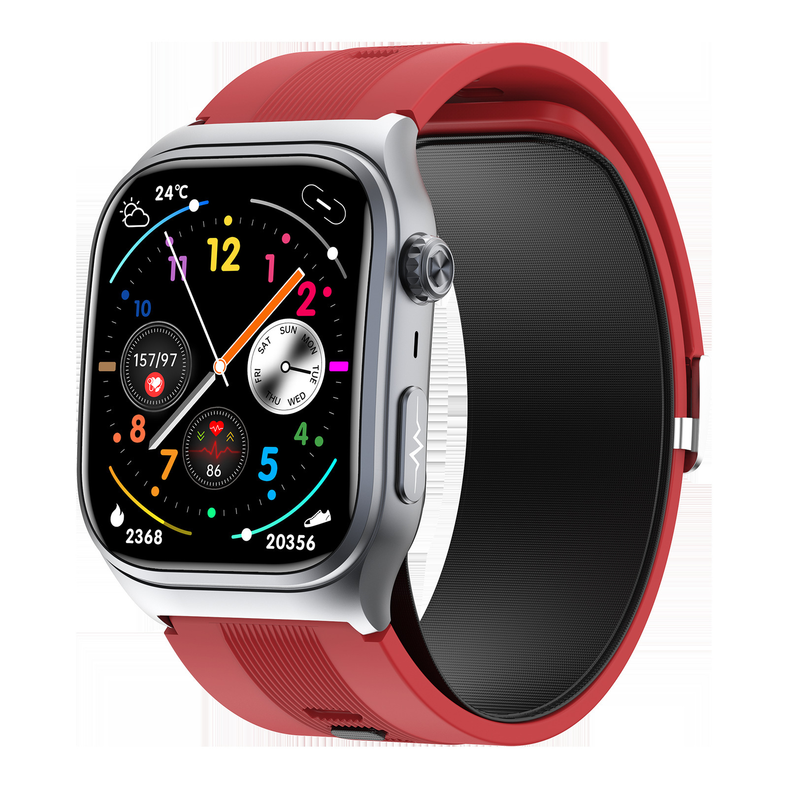 Smart Watch S15 Real Blood Pressure Uric Acid Monitoring - Image 2