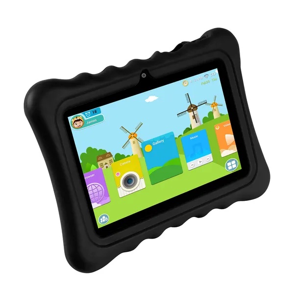 Shock-resistant Silicone Snap-on Case With Stand For 7' Tablets - Image 5