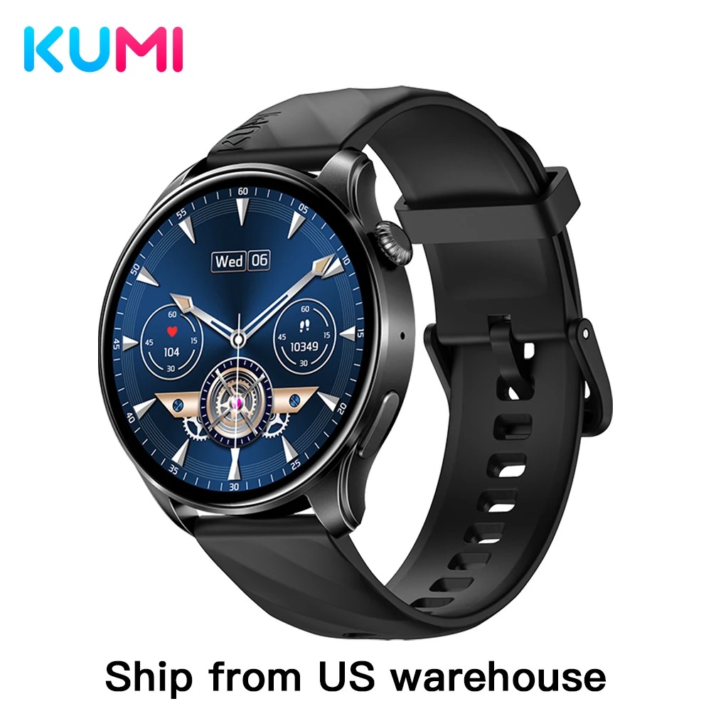 KUMI GW3 Pro Smartwatch – 1.43" AMOLED, IP68 Waterproof, Fitness & Health Tracker - Image 11