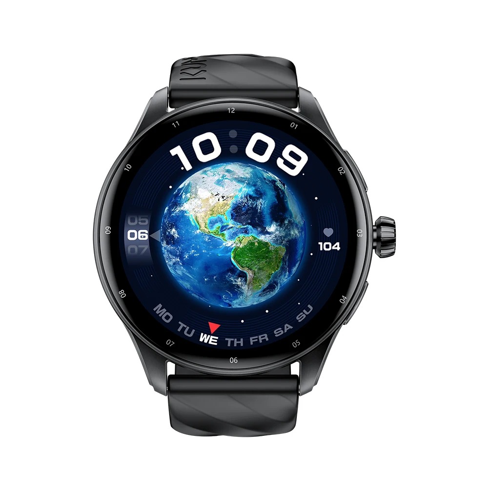 KUMI GW3 Pro Smartwatch – 1.43″ AMOLED, IP68 Waterproof, Fitness & Health Tracker