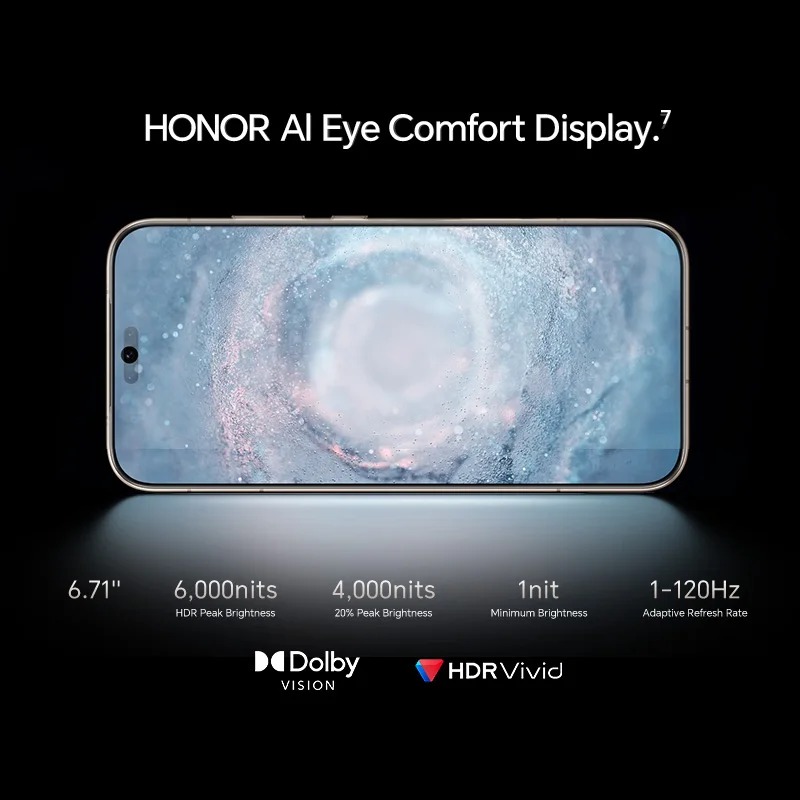 HONOR Magic8 Pro Global – 12GB+512GB, 6.71" 120Hz OLED, 200MP Cameras, 7100mAh Battery, 100W SuperCharge, Android 16 - Image 5