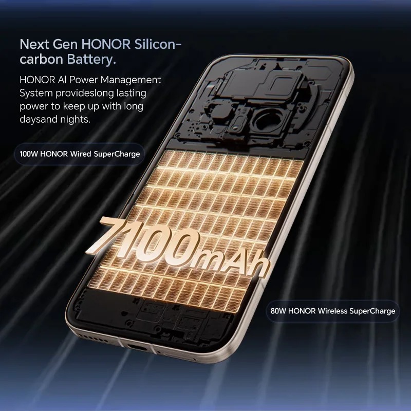 HONOR Magic8 Pro Global – 12GB+512GB, 6.71" 120Hz OLED, 200MP Cameras, 7100mAh Battery, 100W SuperCharge, Android 16 - Image 7